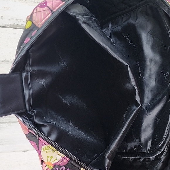 Vera Bradley Pirouette Pink floral large campus backpack padded laptop slot - Picture 8 of 14